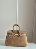 Torebka Skórzana ERMA MAXI CAMEL