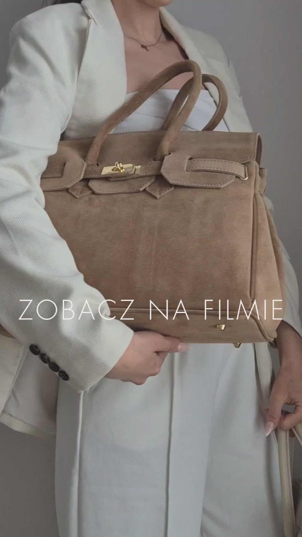 Torebka Skórzana ERMA MAXI CAMEL