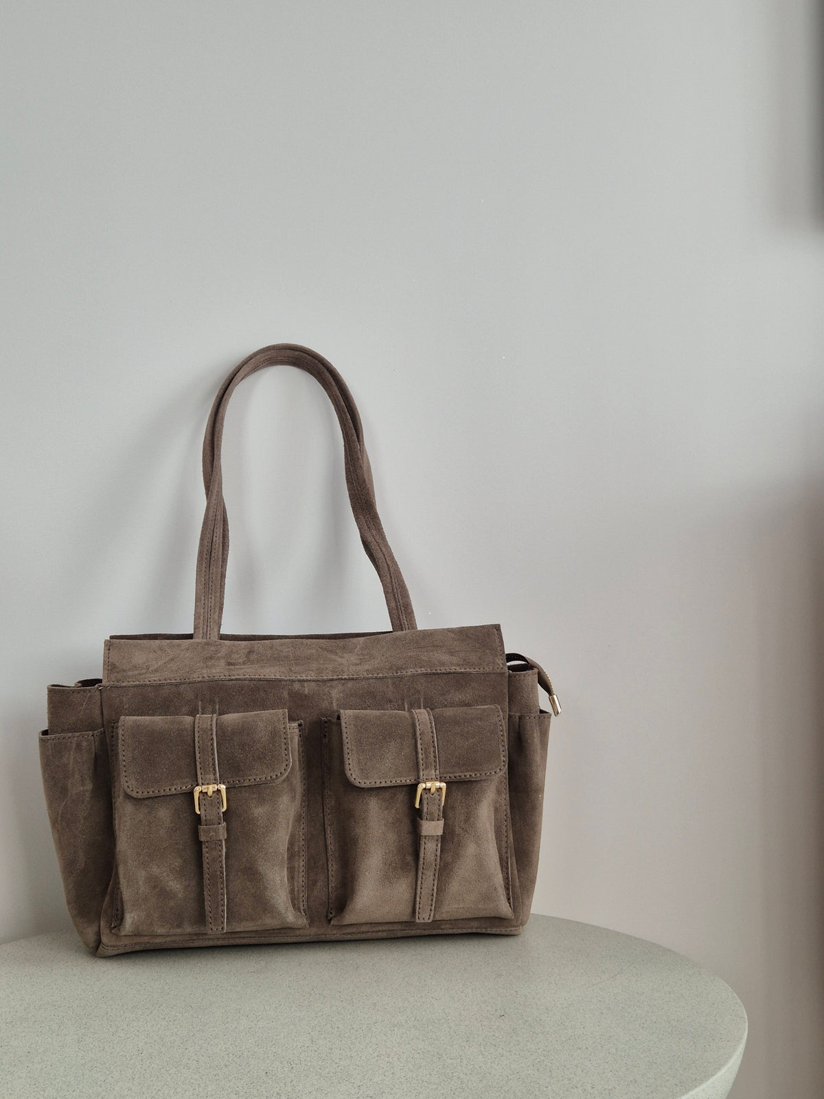 Torebka skórzana ELITE PELLE PREMIUM mocha