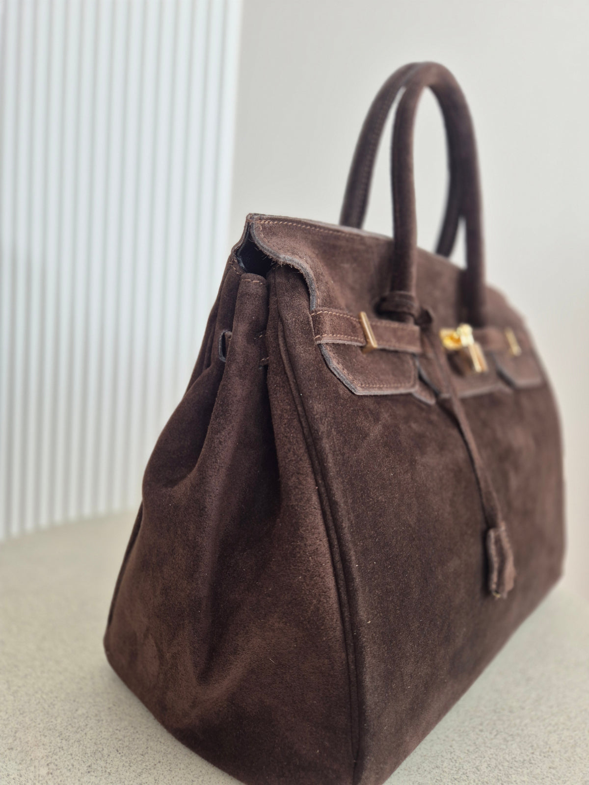 Torebka skórzana Erma Maxi 02 choco