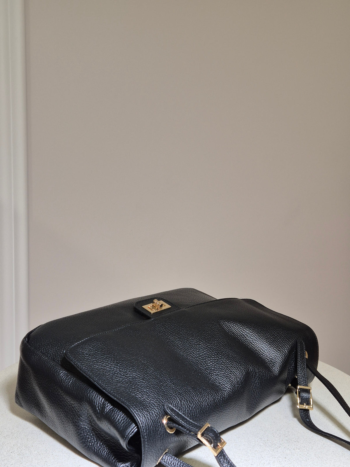 Torebka skórzana MARGOT 02 PREMIUM black