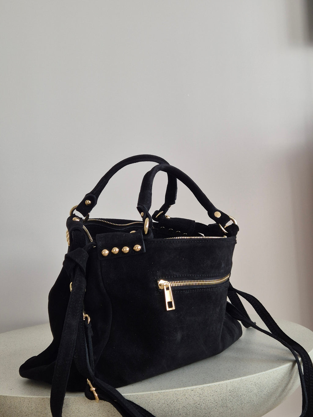 Torebka skórzana FIORE PREMIUM black