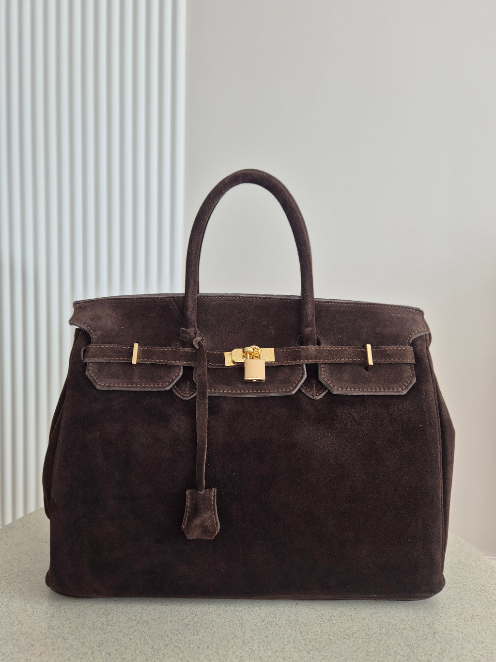 Torebka skórzana Erma Maxi 02 choco