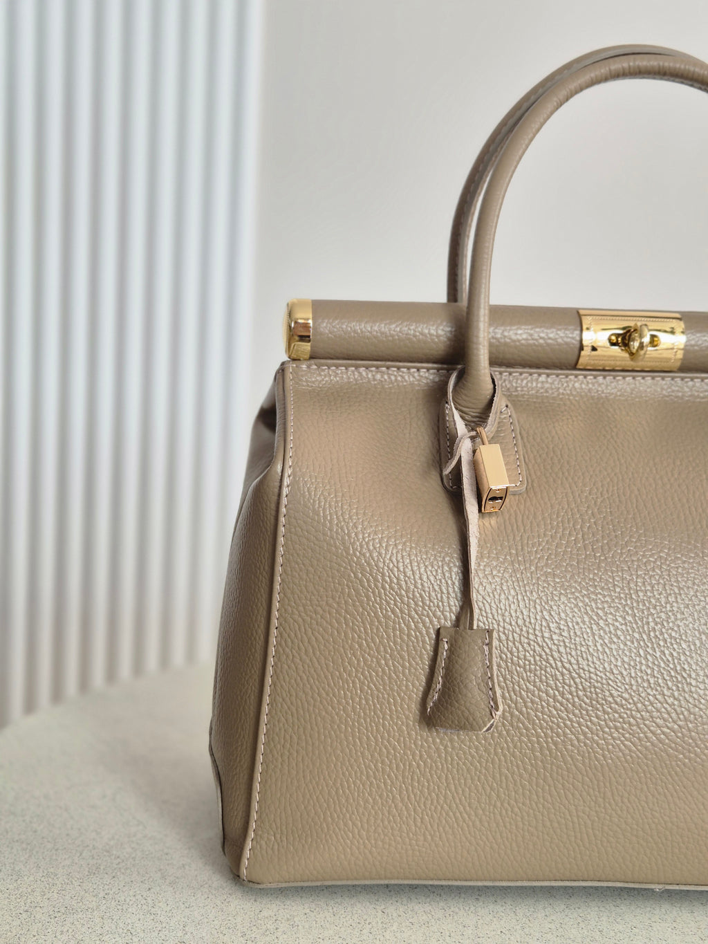 Torebka skórzana Mila bag kawa
