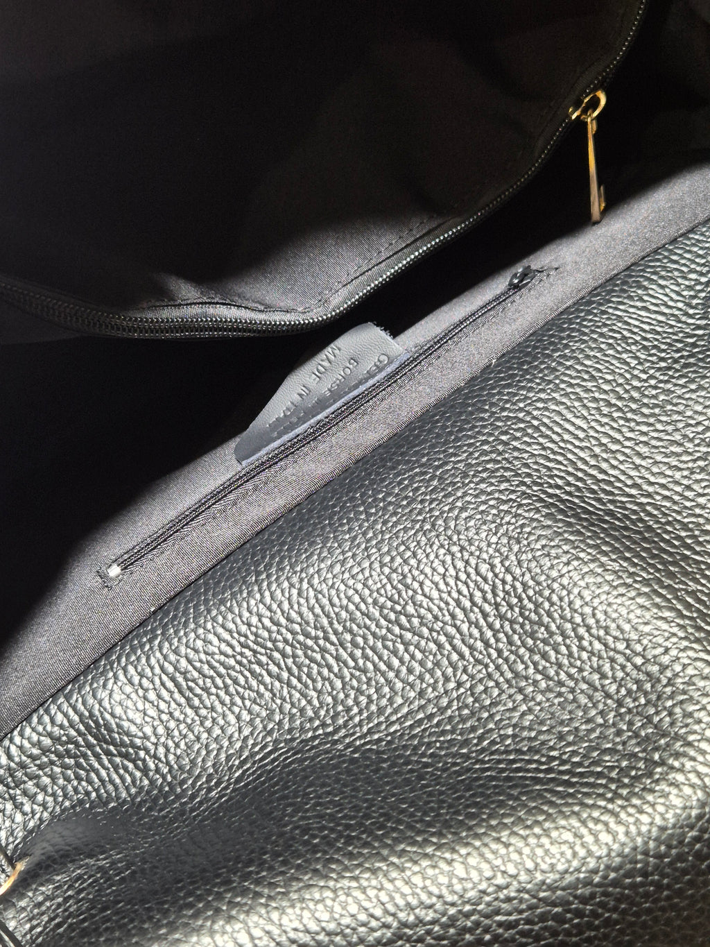 Torebka skórzana MARGOT 02 PREMIUM black