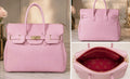 Torebka skórzana ERMA MAXI pink