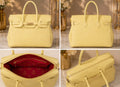 Torebka skórzana ERMA MAXI butter yellow