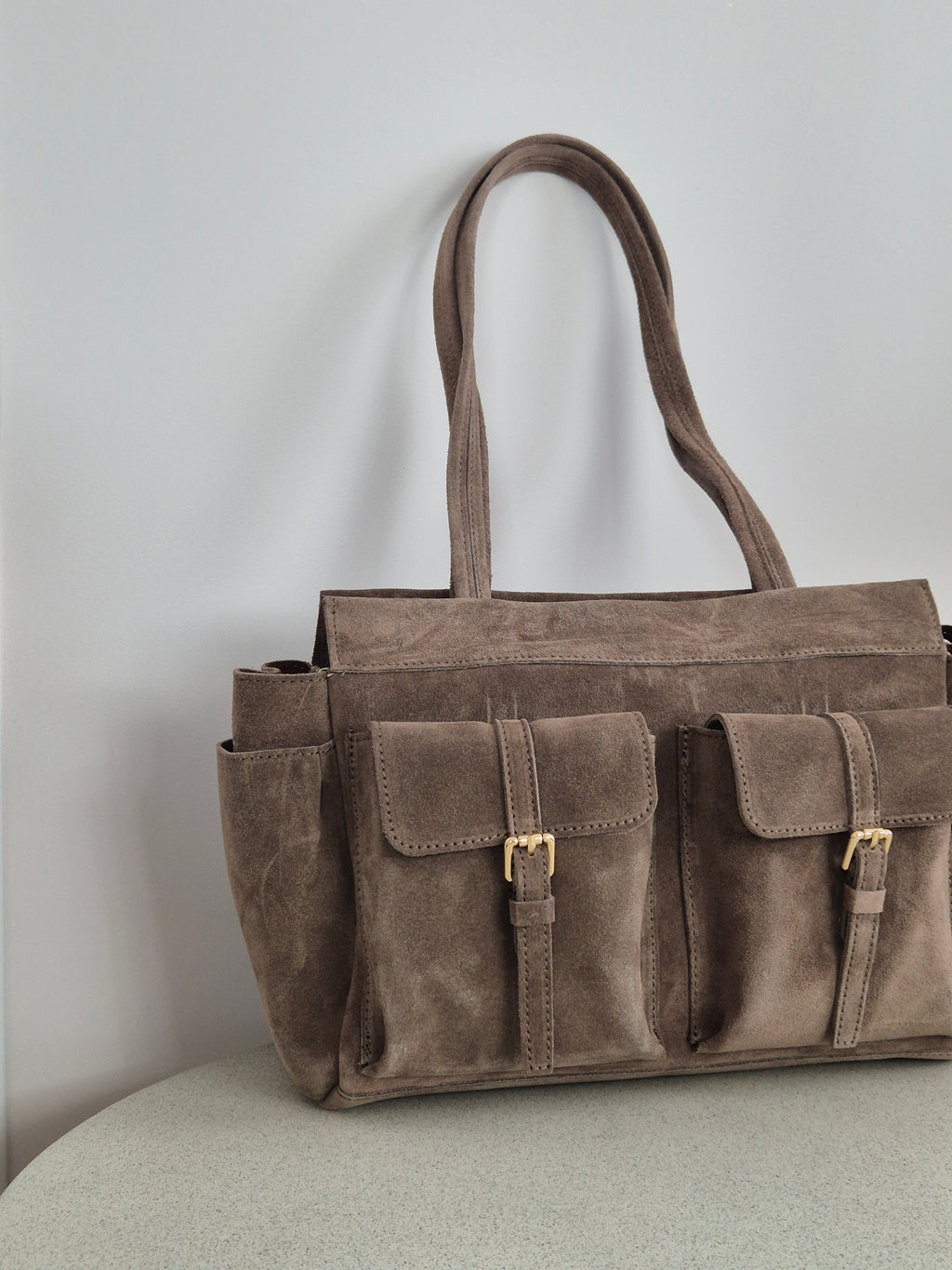 Torebka skórzana ELITE PELLE PREMIUM mocha