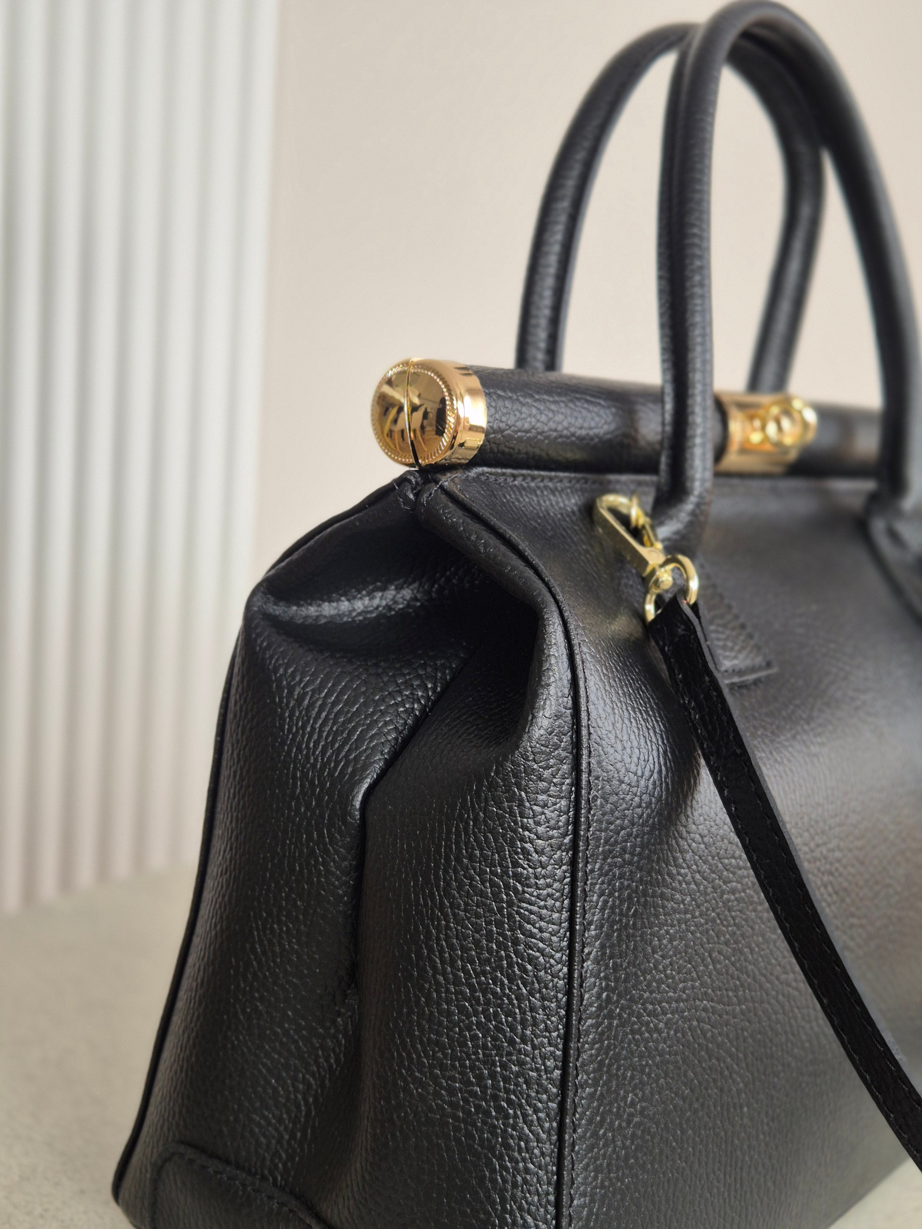 Torebka skórzana Mila bag black