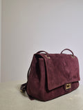 Torebka skórzana MARGOT 01 premium bordo