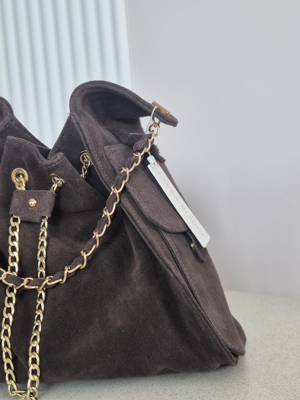 Torebka skórzana Hobo 01 choco